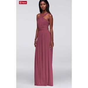 Y-Neck Long Mesh Dress NOT ALTERED